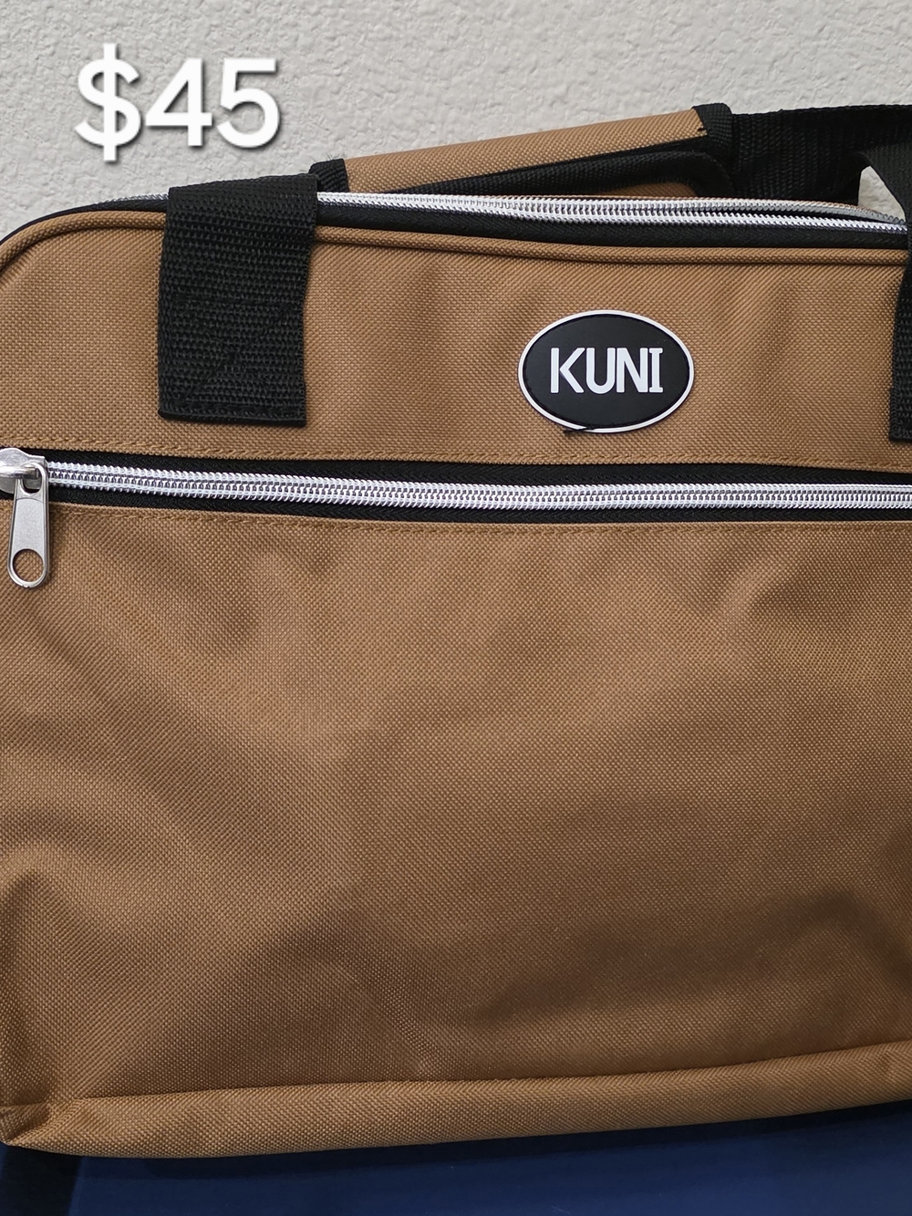 Men's Laptop Bag in Tan